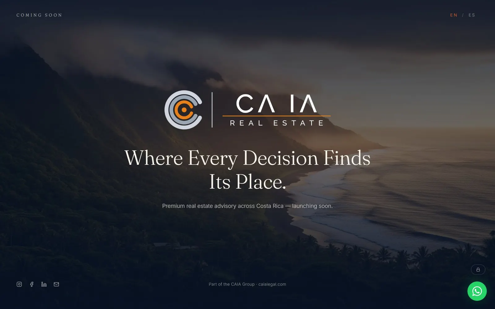 Vista previa de CAIA Real Estate — proyecto PENDVLO Guadalajara y San José
