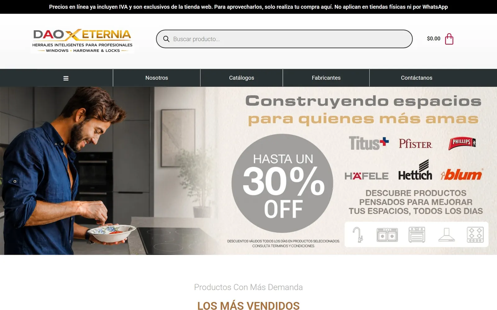 Vista previa de DAO Herrajes Inteligentes — proyecto PENDVLO Guadalajara y San José