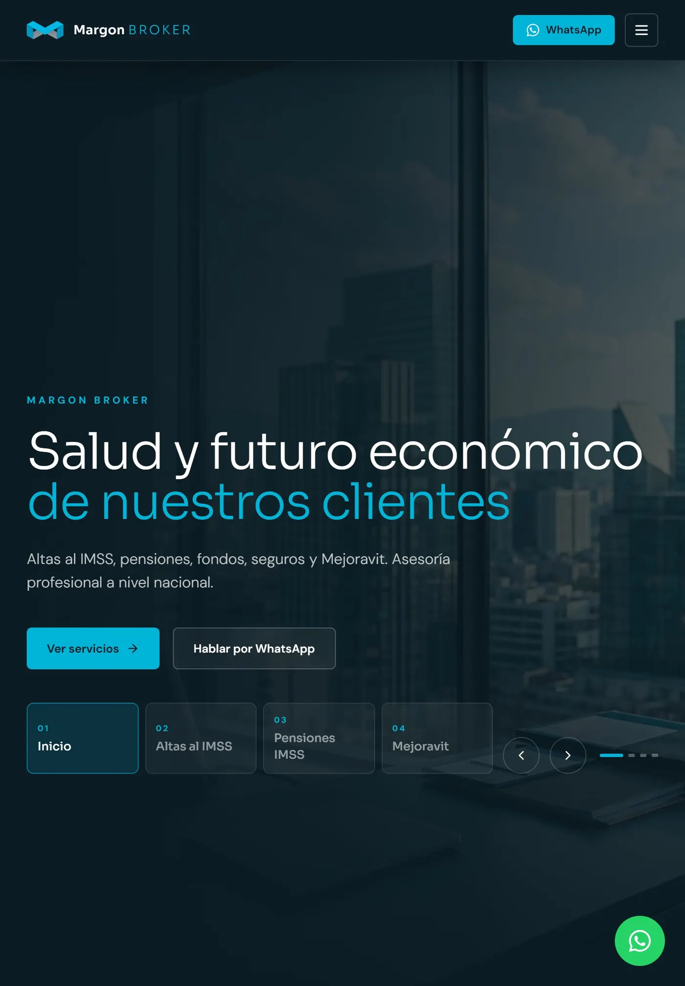 Margon Broker en tableta